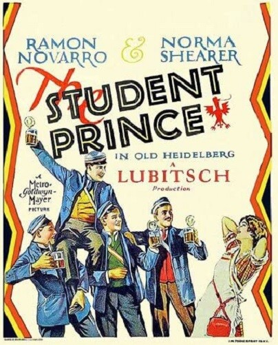 The Student Prince in Old Heidelberg (1927) – Novarro, Lubitsch – DVD