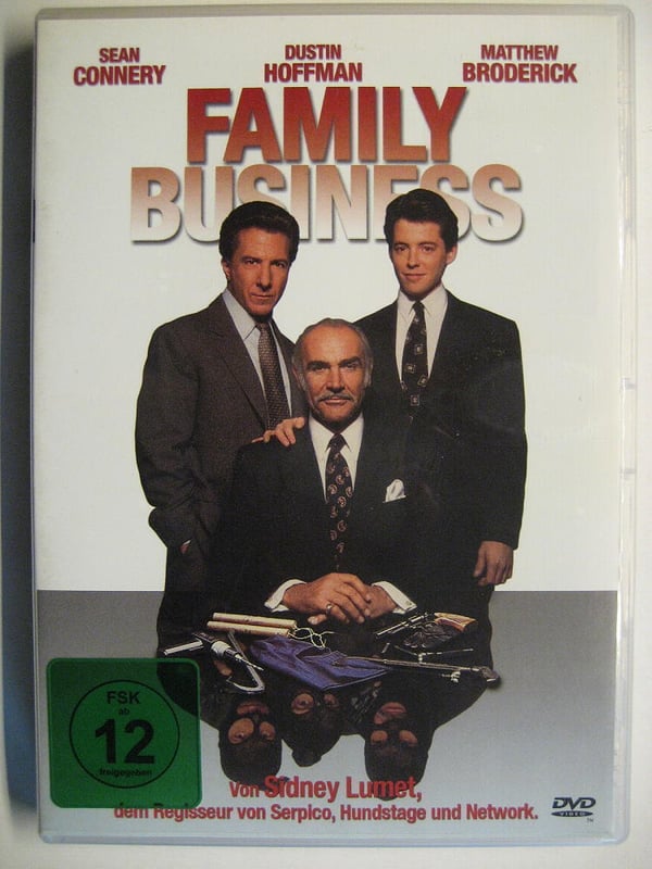 Family Business - Connery, Hoffman, Broderick (DVD)