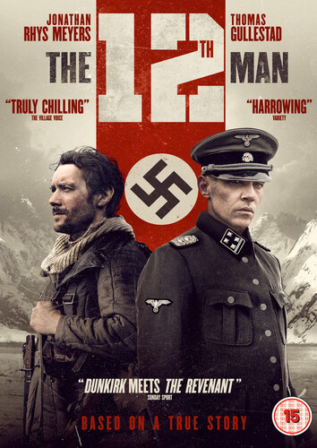 The 12th Man (2019) med Jonathan Rhys Meyers, Zwart DVD