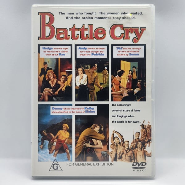 Battle Cry - DVD med Van Heflin / Aldo Ray (1955)