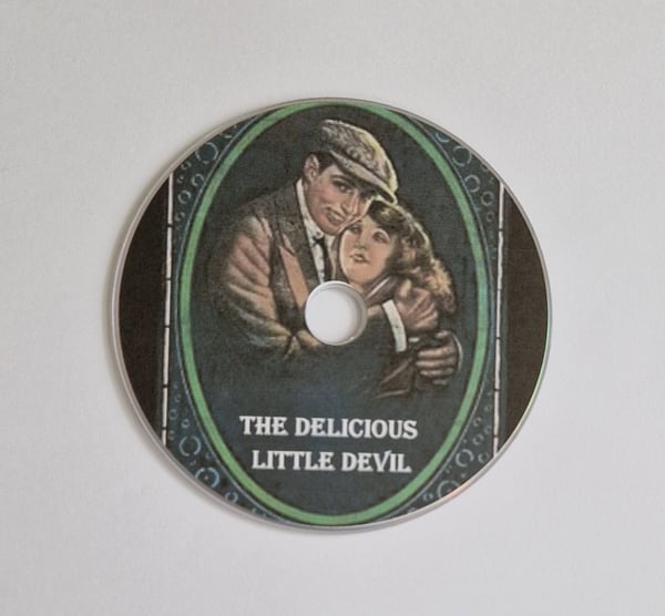 The Delicious Little Devil (1919) med Rudolph Valentino - Stumfilm DVD