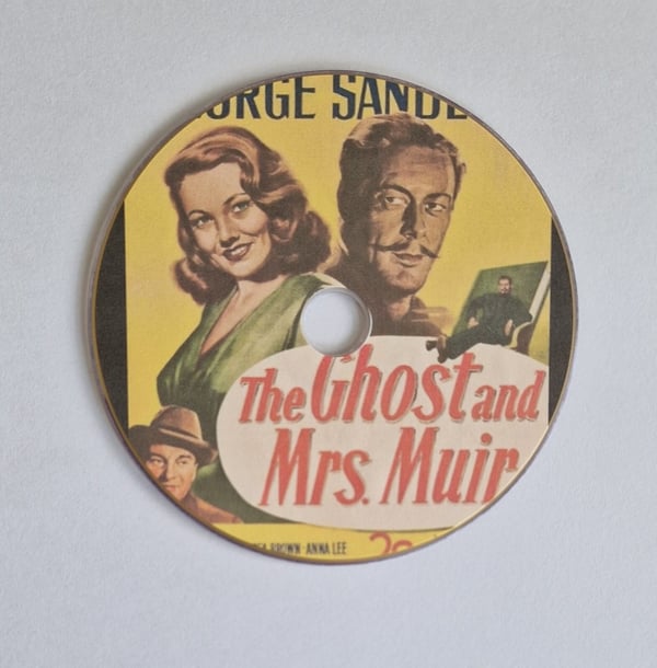 The Ghost and Mrs. Muir (1947) (DVD) med Gene Tierney, Rex Harrison