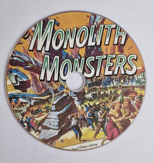 The Monolith Monsters DVD (1957) med Grant Williams, Lola Albright