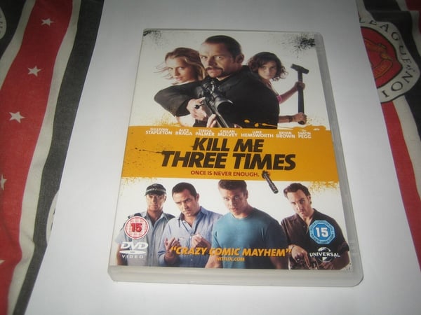 Kill Me 3 Times DVD med Simon Pegg