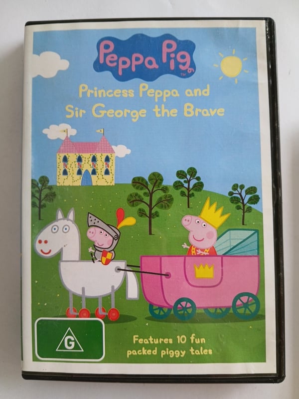 Pipsa Possu: Prinsessa Pipsa & Sir Yrjö Rohkea DVD (2009)