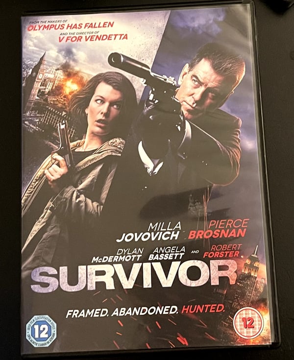 Survivor Framed. Abandoned. Hunted DVD