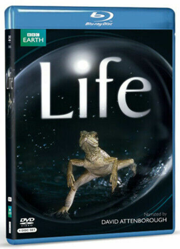 LIFE BBC Earth David Attenborough + Ekstramateriale - DVD