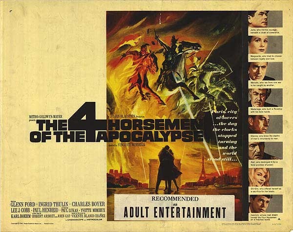 The 4 Horsemen (1962) DVD