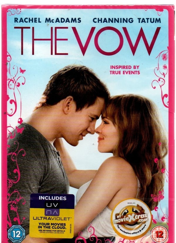 The Vow (2012) DVD med slipcase - Channing Tatum & Rachel McAdams
