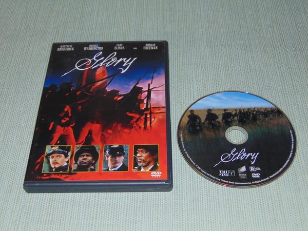 Glory: Matthew Broderick, Denzel Washington (USA DVD, 1989)