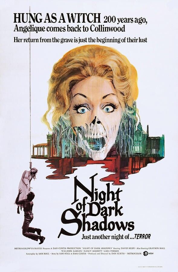 Night of the Dark Shadows - David Selby (DVD, 1971)