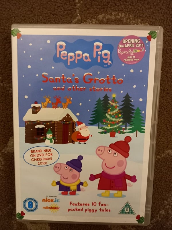 Pipsa Possu: Joulupukin Luola - 10 Jaksoa DVD