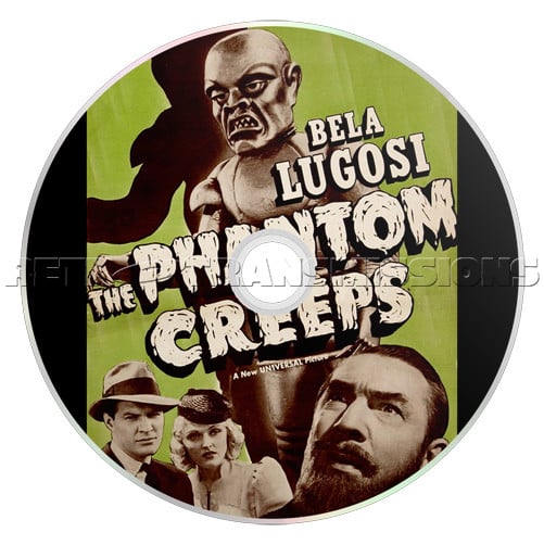 The Phantom Creeps (1949) DVD - Bela Lugosi Sci-Fi Film