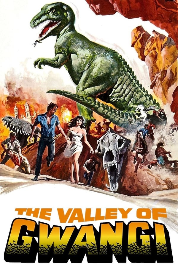 The Valley of the Gwangi – James Franciscus DVD (1969, uten etui)