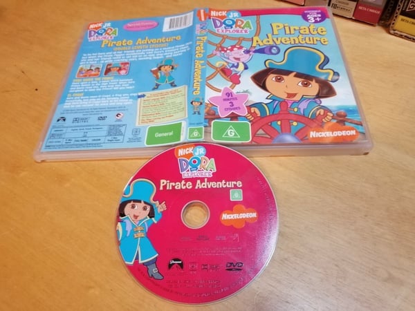 Dora Utforskaren: Piratäventyr (3 avsnitt) DVD