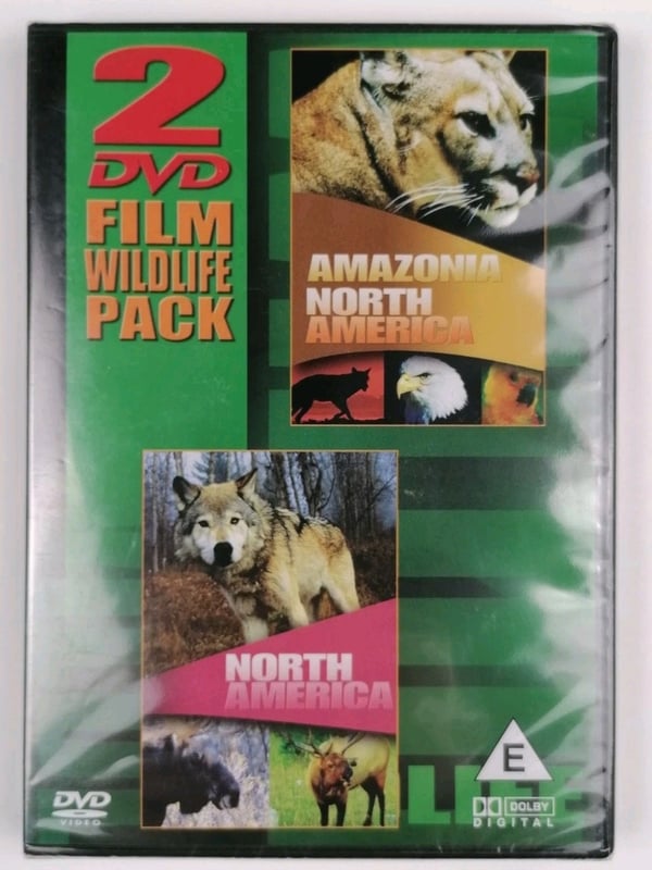 2 Filmer Naturfilm - Amazonas/Nord-Amerika DVD