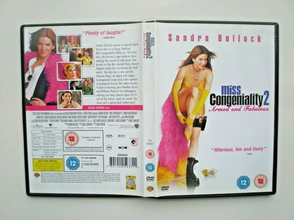 Miss Congeniality 2: Armed and Fabulous DVD