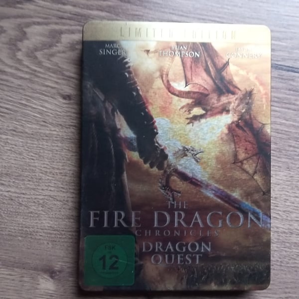 The Fire Dragon Chronicles - Dragon Quest - STEELBOOK DVD