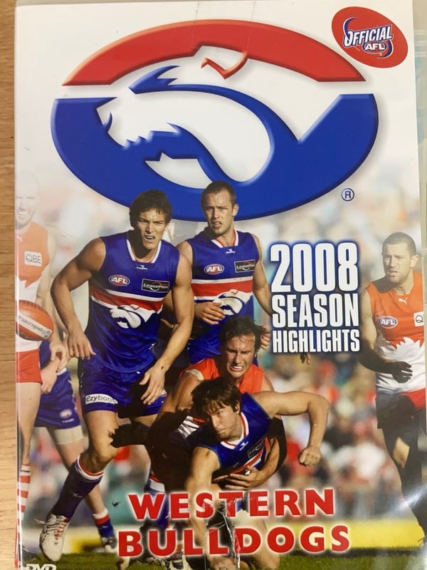 WESTERN BULLDOGS: Sæsonens Højdepunkter AFL Footscray (2008) DVD