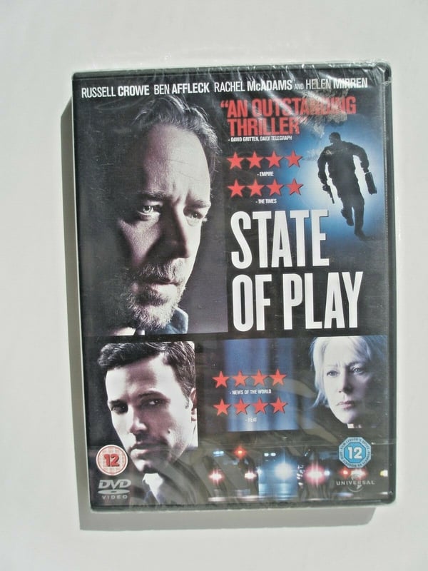 STATE OF PLAY DVD (2011)