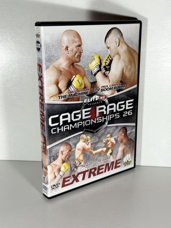Cage Rage Championships 26 - Extreme DVD
