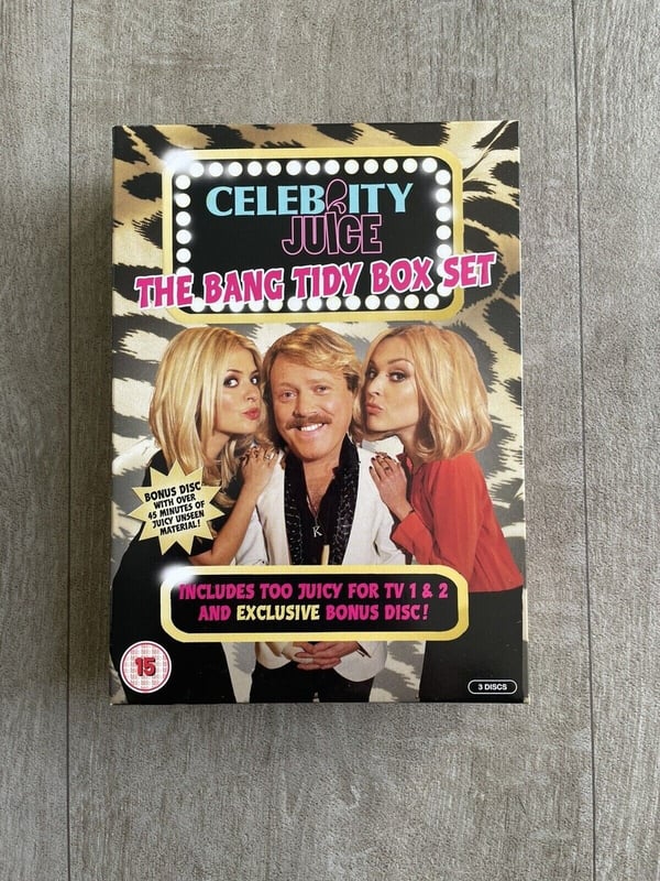 Celebrity Juice: The Bang Tidy Box DVD