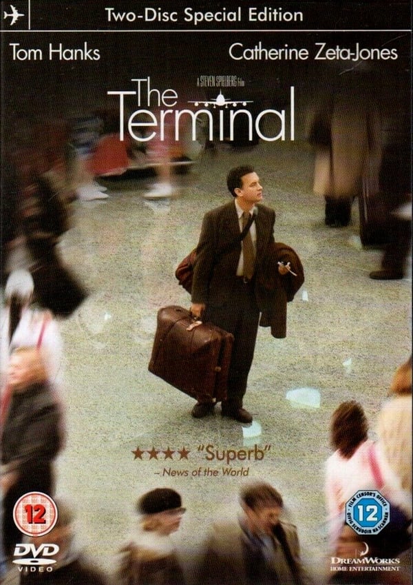 The Terminal (2007) med Tom Hanks - DVD