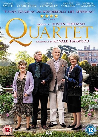 Quartet (2012) DVD – Instrueret af Dustin Hoffman, med Maggie Smith