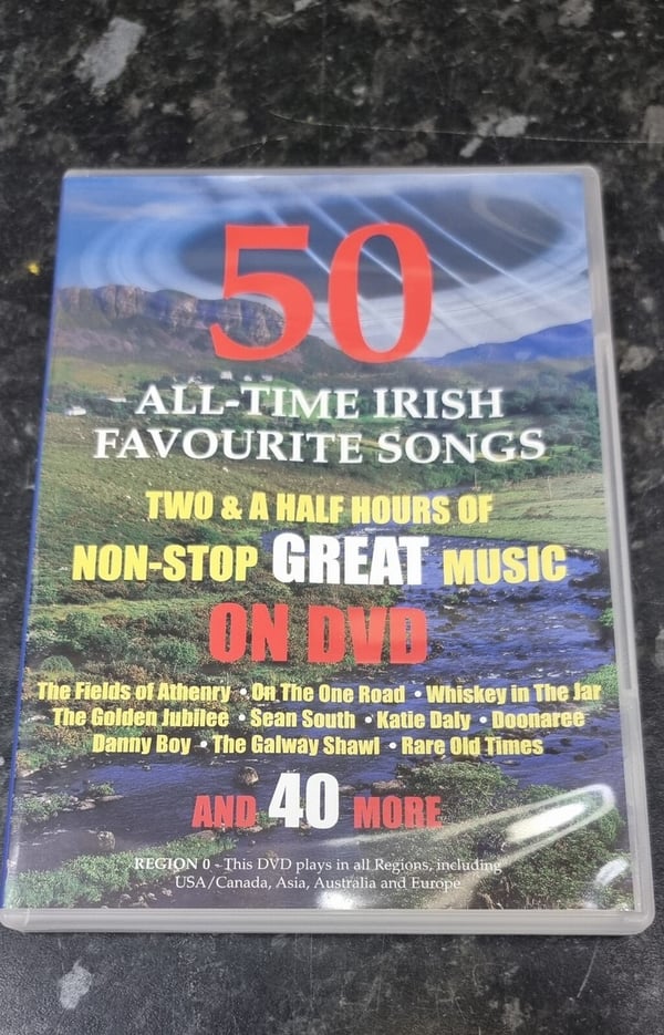 50 All Time Irish Favoritter DVD