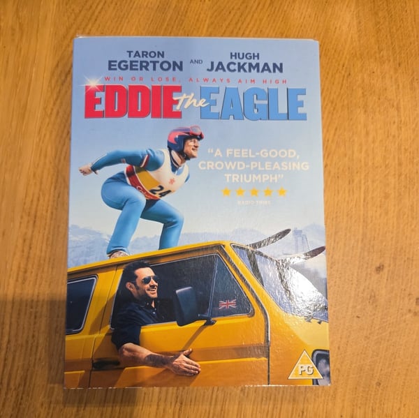 Eddie the Eagle (2016) med Taron Egerton – DVD