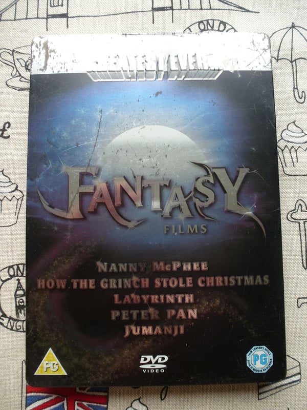 Greatest Ever Fantasy Films X5 Steelbook Boxset – DVD