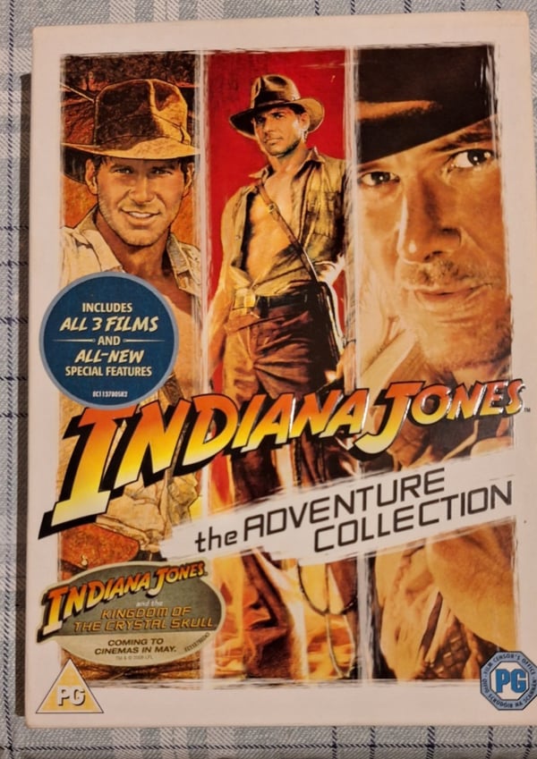 Indiana Jones og Krystallhodeskallens rike DVD