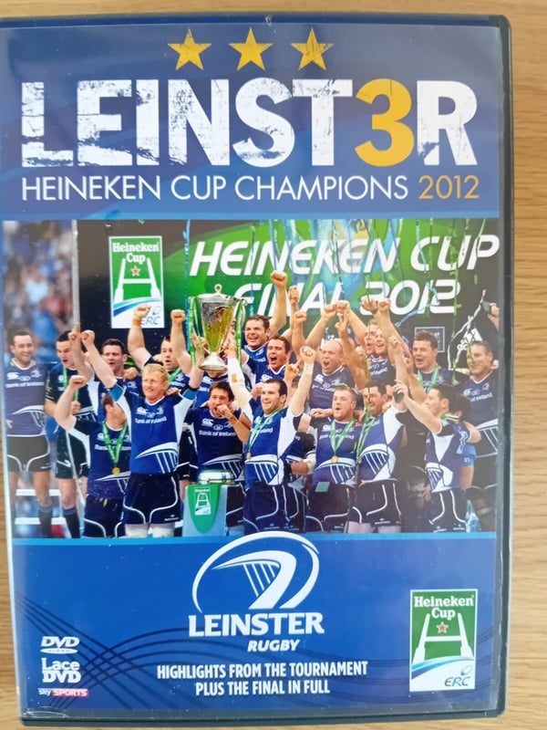 Leinster - Heineken Cup Mestre (2012) Rugby DVD