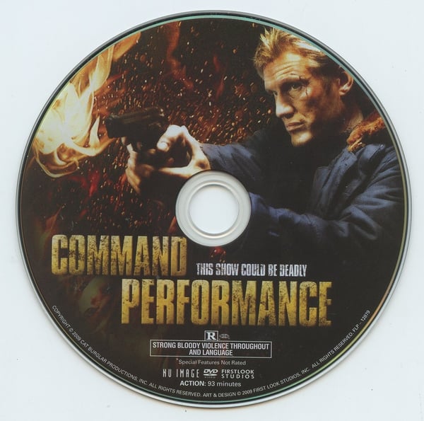 Command Performance DVD (2009) – Action med Dolph Lundgren