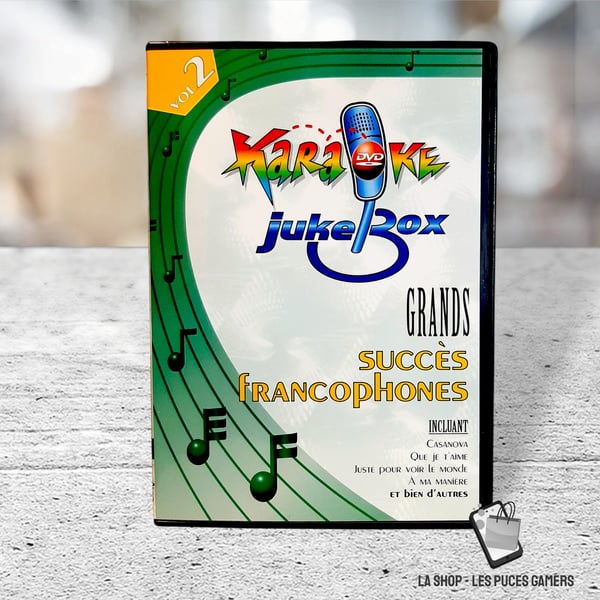 Karaoke Jukebox: Volumen 2 Grands Succes Francophones (DVD)