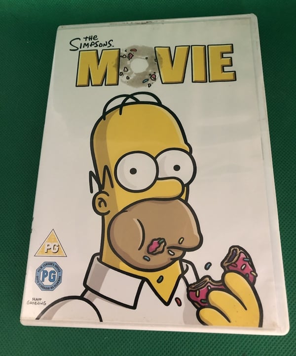 The Simpsons Movie DVD (PG, 83 minutter)