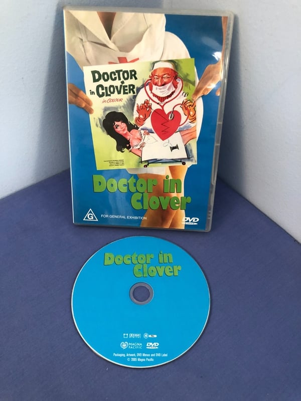 Doctor in Clover med Leslie Phillips - DVD (2005)