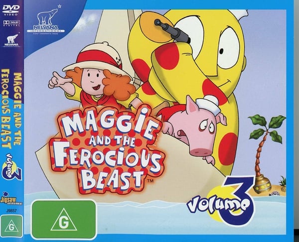 Maggie And The Ferocious Beast Volum 3 - DVD