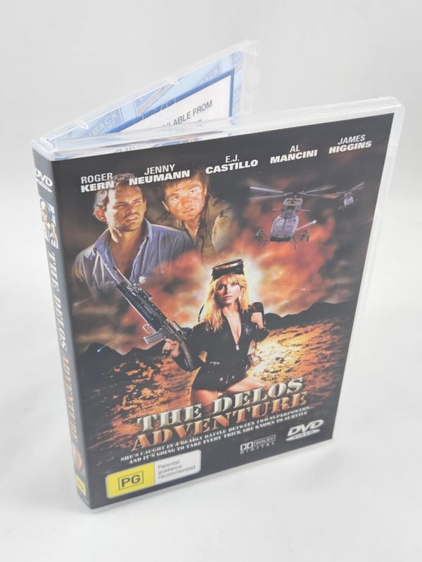 The Delos Adventure (Region ALL) DVD - Kun cover