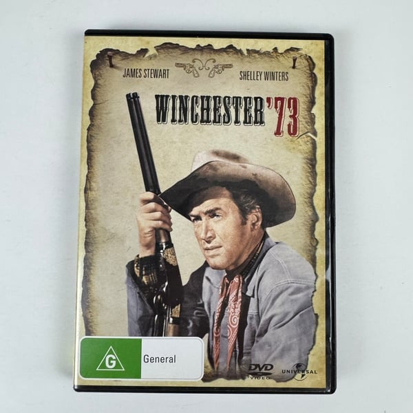 Winchester '73 (1950) med James Stewart – Western DVD