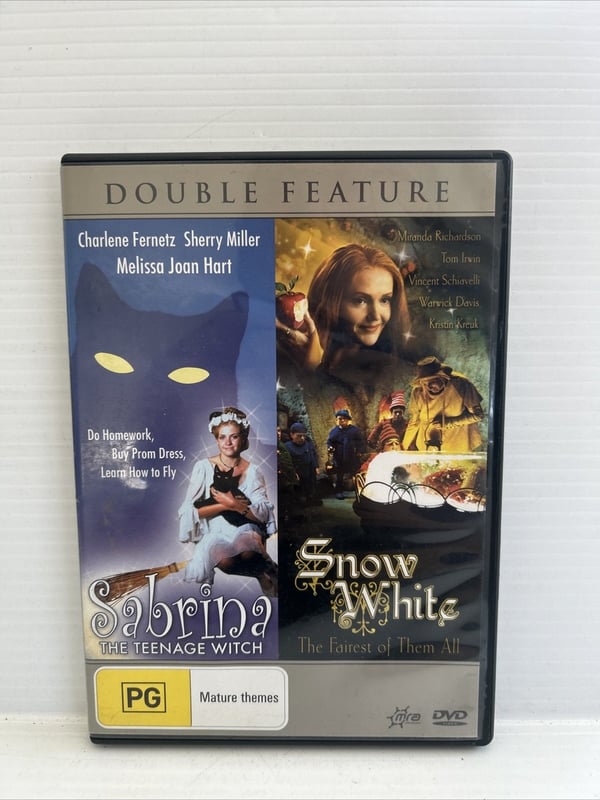 Sabrina The Teenage Witch + Snow White The Fairest Of Them DVD