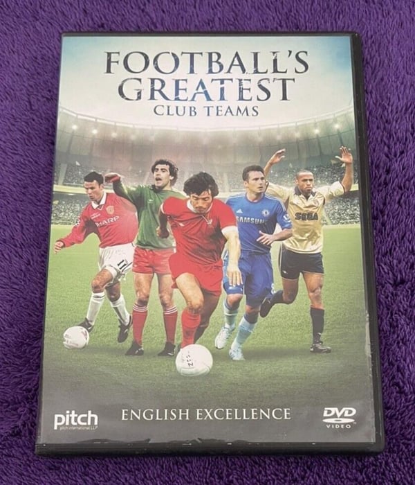 Fotball: De Største Klubblagene - Engelsk DVD (2015)