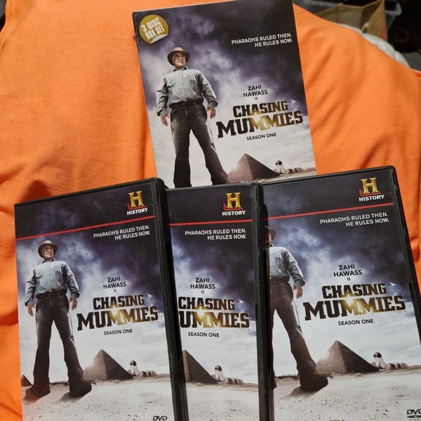 Chasing Mummies Sesong 1 DVD med Zahi Hawass