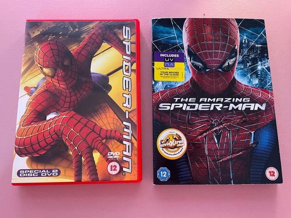 The Amazing Spider-Man ja Spider-Man DVD