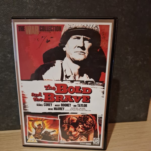 The Bold And The Brave DVD (1956) med Mickey Rooney