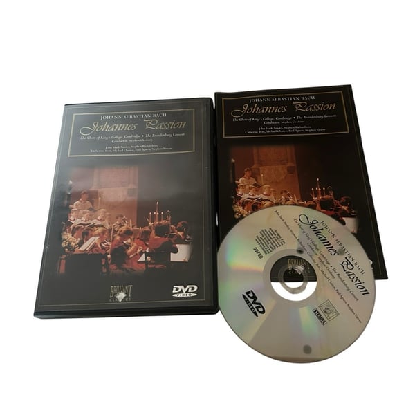 Bach Johannespassion - King's College Cambridge - Klassisk DVD Bach Johannespassion - King's College Cambridge - Klassisk DVD