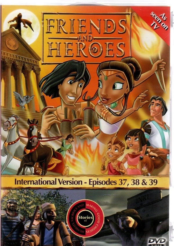 Friends and Heroes - Episode 37, 38 & 39 Kristen Animert Serie DVD