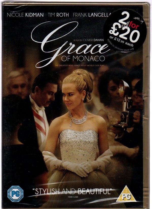 Grace Of Monaco (2014) DVD