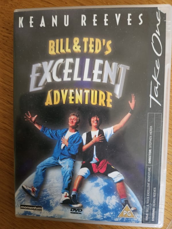 Bill & Teds Fantastiske Eventyr (DVD) med Keanu Reeves