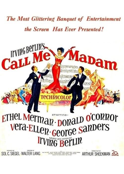 Call Me Madam - Ethel Merman DVD (1953)